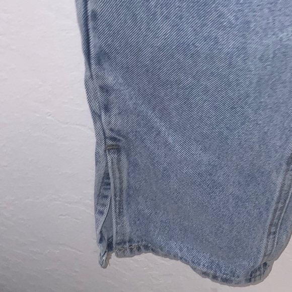 FASHION NOVA SLIT STRAIGHT LEG JEANS SIZE 5 /26 WOMEN - Picture 5 of 8